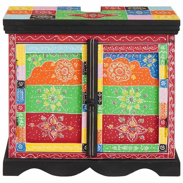 vidaXL Vaskeskap 60 x 35 x 55 cm Massivt mangotre og konstruert tre