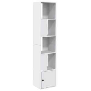 vidaXL Bokhylle hvit 40x36x189 cm konstruert tre