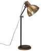 vidaXL Gulvlampe 25 W vintage messing 30x30x100-150 cm E27