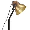 vidaXL Skrivebordslampe 25 W antikk messing 17x17x60 cm E27