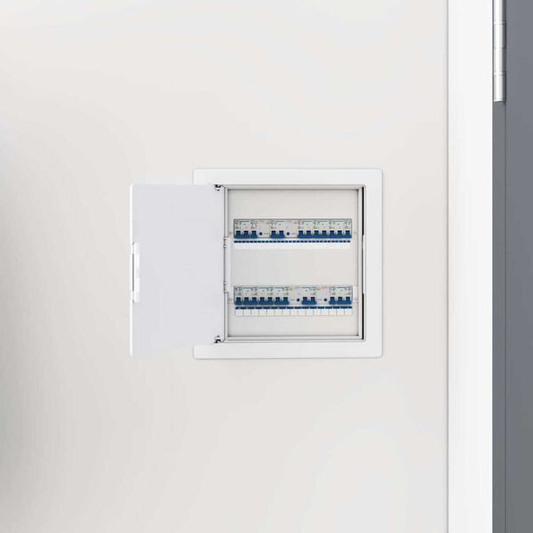 vidaXL Tilkomstpaneler 2 pcs Hvit 20 x 20 cm ABS-plast