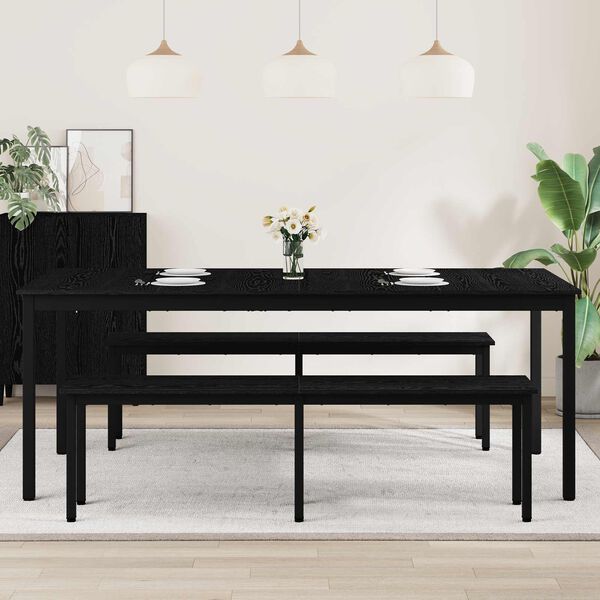 vidaXL Spisebord Konstruert tre