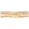 vidaXL Bordplate 120x30x2 cm rektangul&aelig;r heltre akasie