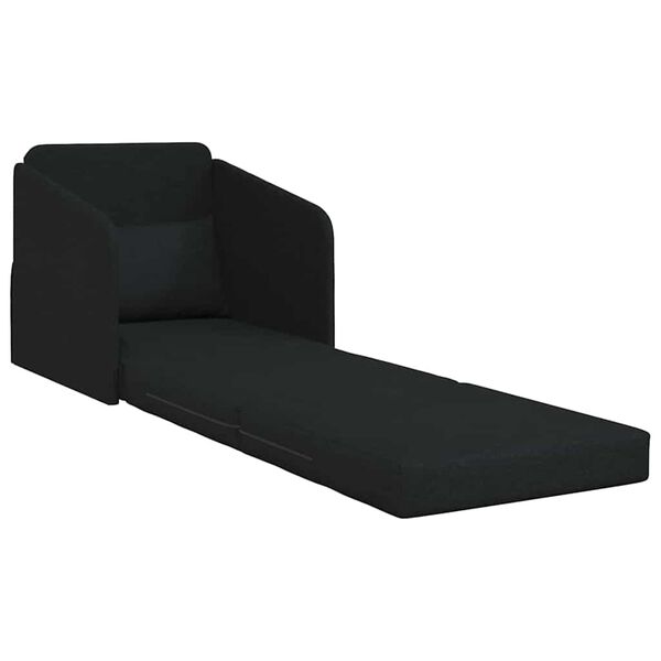 vidaXL Sofa seng Svart 65 x 80 x 83 cm Fløyel