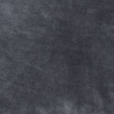 vidaXL Hundeseng svart og mørkegrå 69x59x19 cm plysj og kunstig lær