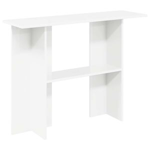 vidaXL Konsollbord Hvit 100 x 30 x 75 cm Konstruert tre