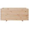 vidaXL Plantekasse 110x60x49,5 cm heltre furu