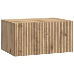 vidaXL Vegghengt TV skap Artisan eik 59,5 x 41 x 30 cm Konstruert tre
