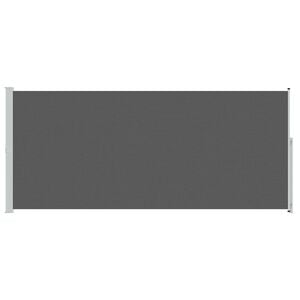 vidaXL Utklappbart side markise 100% polyester jern st&aring;l