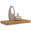 vidaXL Vegghylle Veggmontert Beige 50 x 23 x 4 cm Konstruert tre