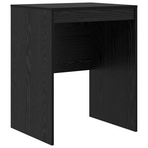 vidaXL Skrivebord Svart Eik 60 x 50 x 76 cm