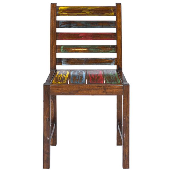 vidaXL Spisestoler 2 stk gjenvunnet heltre