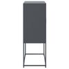 vidaXL Highboard antrasitt 68,5x38,5x107 cm st&aring;l