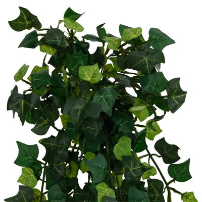 vidaXL Kunstige hengeplanter 12 stk 339 blader 90 cm grønn