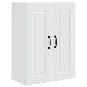 vidaXL Oppvaskmaskin-panel Kalmar Hvit 60 x 31 x 80 cm Konstruert tre