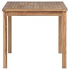 vidaXL Hagebord 80x80x77 cm heltre teak