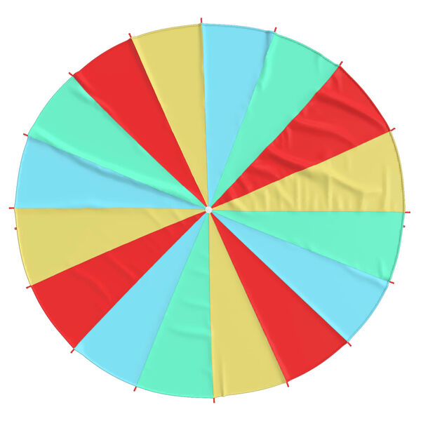 vidaXL Lekefallskjerm for barn &Oslash;6 m stoff