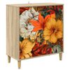 vidaXL Serviesskap GENNEP Sonoma 69 x 33 x 75 cm Konstruert tre