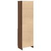vidaXL Highboard brun eik 50x35x180 cm konstruert tre