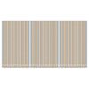 vidaXL Erstatningsduk for markise flerfarget stripe 6x3 m