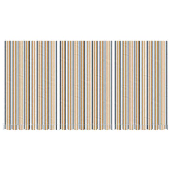 vidaXL Erstatningsduk for markise flerfarget stripe 6x3 m