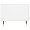 vidaXL Salongbord 2 stk hvit 50x50x40 cm konstruert tre