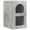 vidaXL Nattbord ELST Betonggr&aring; 29,5 x 33,5 x 50 cm Konstruert tre