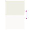 vidaXL Rullegardin lystette 145x230 cm stoff bredde 141,6 cm polyester
