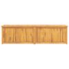 vidaXL Hageboks 200x50x55 cm heltre teak