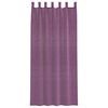 vidaXL Voilegardiner med hemper 2 stk lilla 140x245 cm