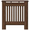 vidaXL Radiator Deksel Brun Eik 78 x 19 x 81,5 cm Konstruert tre