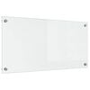 vidaXL Kj&oslash;kkenbenkplate Gjennomsiktig 80 x 40 cm herdet glass