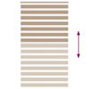 vidaXL Sebragardin sandbrun 120x200 cm stoff bredde 115,9 cm polyester