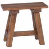 vidaXL benk Naturlig 50,5 x 25 x 47,5 cm Massivt mahognitre