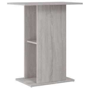vidaXL Akvariumstativ gr&aring; sonoma 60,5x36x72,5 cm konstruert tre
