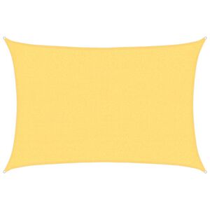 vidaXL Solseil 160 g/m&sup2; beige 2,5x3,5 m HDPE