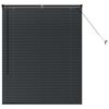 vidaXL Venetianspersienner Svart 130 x 105 cm Aluminium