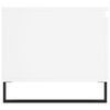 vidaXL Salongbord hvit 100x50x45 cm konstruert tre
