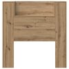 vidaXL Hodegavl Artisan Eik 100 x 15 x 103,5 cm Konstruert tre