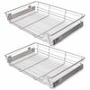 vidaXL Uttrekkbare kurvskuffer 2 stk 800 mm