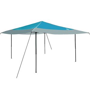 vidaXL Canopy telt 395 x 395 x 251 cm Bl&aring; stoff
