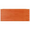 vidaXL Plantekasse voksbrun 110x60x45,5 cm heltre furu