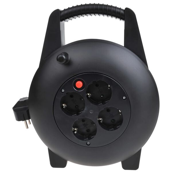 ProPlus Kabeltrommel 10 m 4 Schuko-uttak