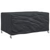 vidaXL M&oslash;belbeskyttelse Ensfarget Svart 172 x 113 x 73 cm 210D