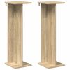 vidaXL Planteholder Sonoma eik 25 x 25,5 x 80,5 cm Konstruert tre