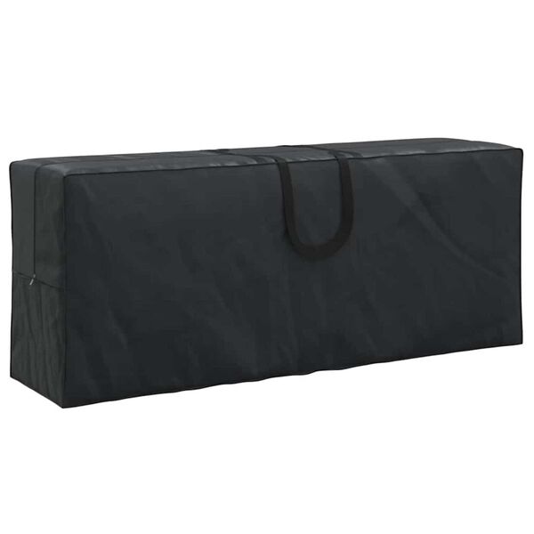 vidaXL Utendørs lagringsbag Svart 125 x 32 x 50 cm 210D Oxford stoff