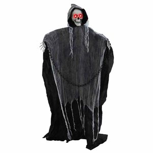vidaXL Hengende Halloween-figur (Mannen med lj&aring;en) SPOOKA Svart
