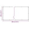 vidaXL Klar presenning med maljer 2x4 m PVC