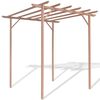 vidaXL WPC Pergola 200x200x195 cm brun