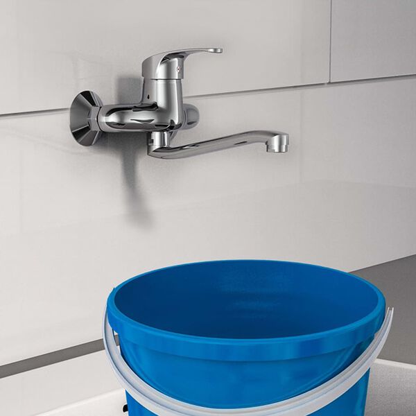 SCH&Uuml;TTE Vaskekran veggmontert ORAZI krom